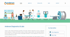 Desktop Screenshot of andersondiagnostics.com